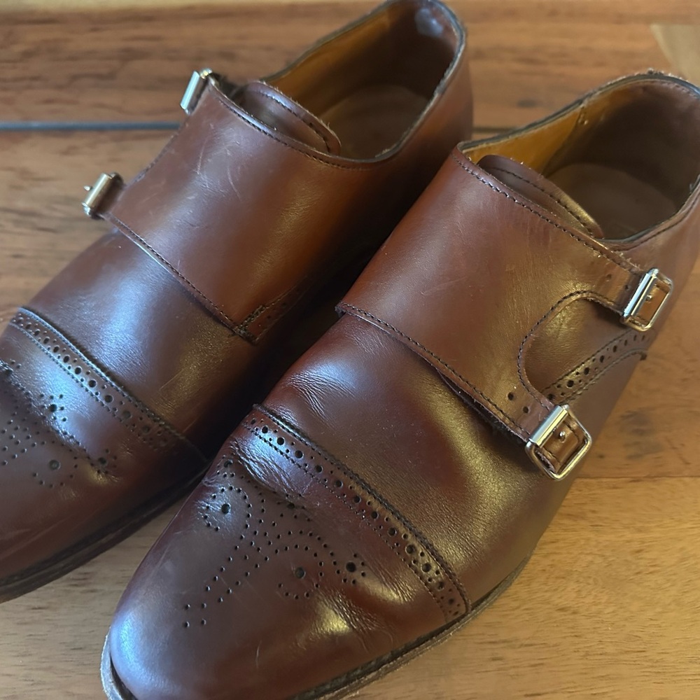 Allen Edmonds St. John’s Double Monk Strap Shoes